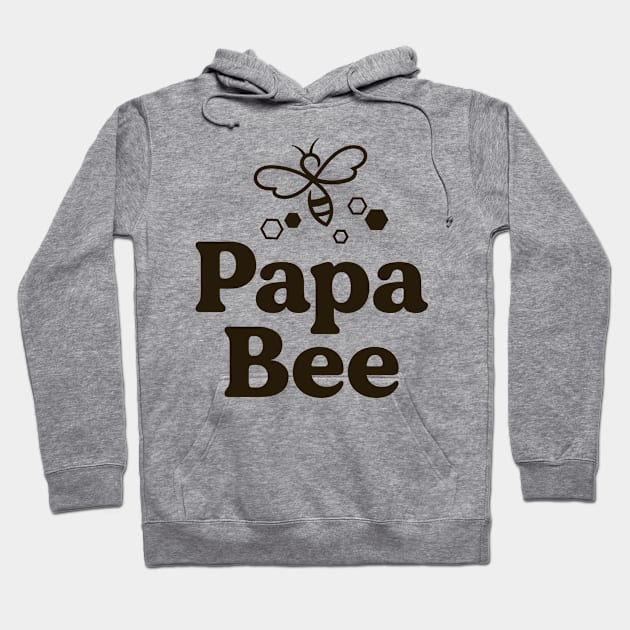 Dad Papa Bee Matching Family Bumblebee Shirts Birthday Hoodie by 14thFloorApparel